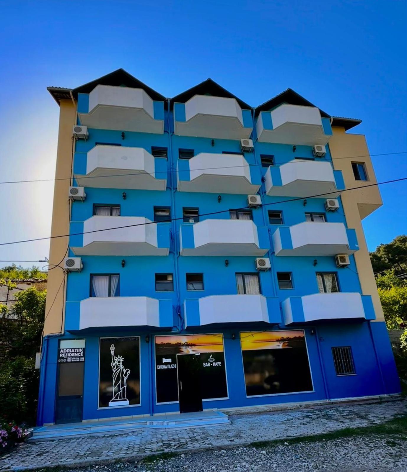 Hotel Adriatik Shëngjin Buitenkant foto